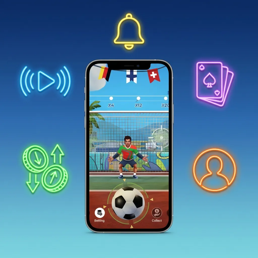 Players using penalty shoot-out street signals to enhance gameplay strategy and connect with gaming community