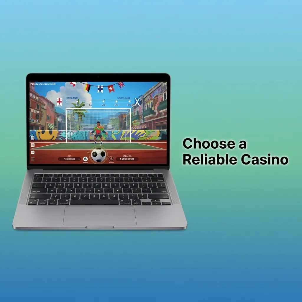 Players choosing online casino on mobile device with payment options and licensing badges displayed