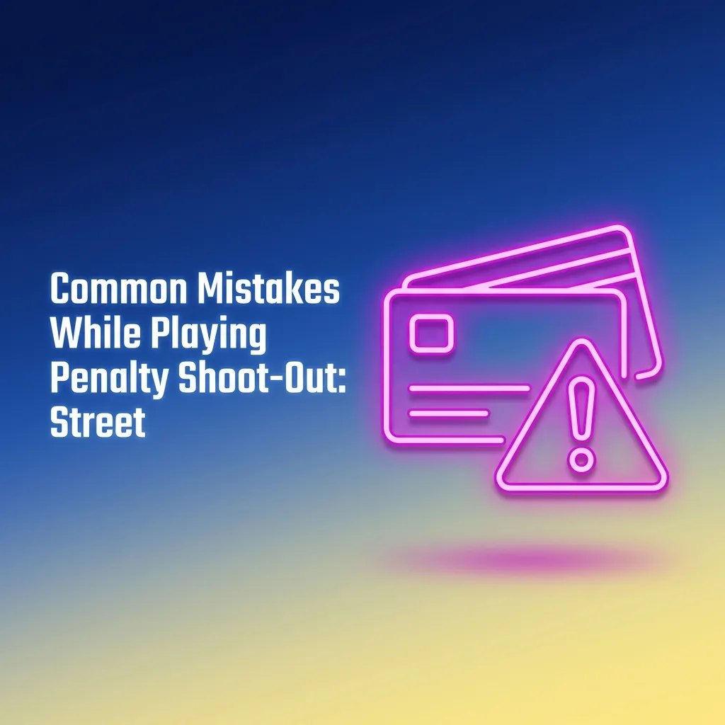 Players making common mistakes in Penalty Shoot-Out: Street game including chasing losses and ignoring cash-out strategy