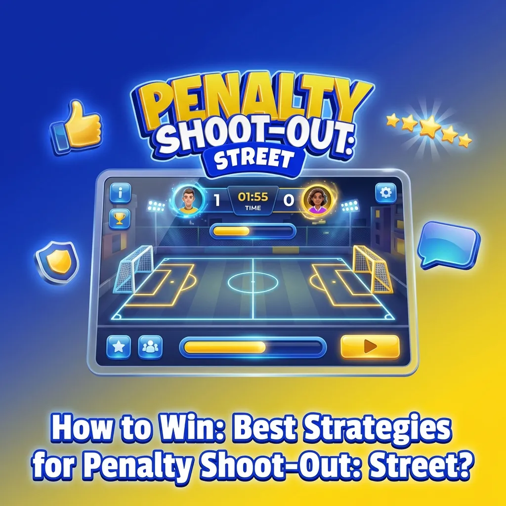 Soccer player practicing penalty kick timing and shot placement techniques in street football setting