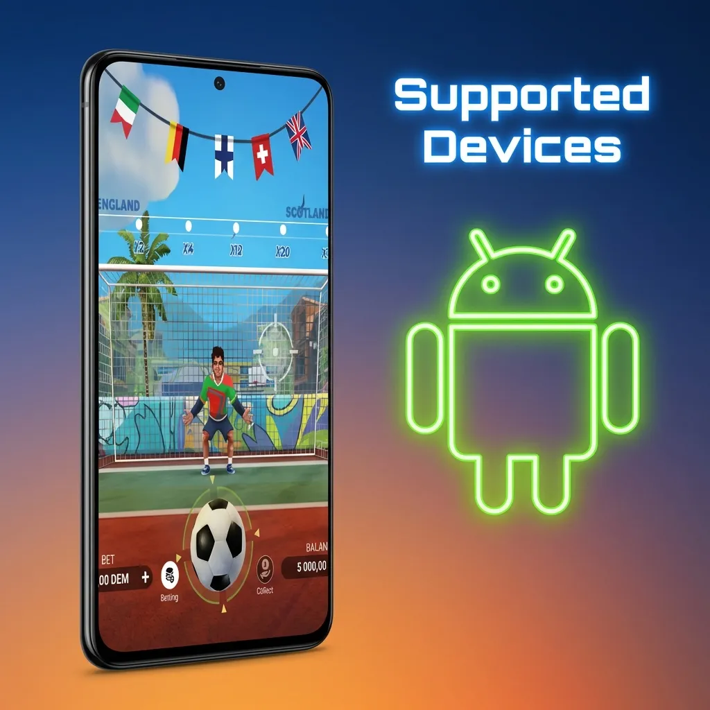 List of compatible Android devices for Penalty Shoot-Out: Street game across budget, mid-range, and flagship tiers