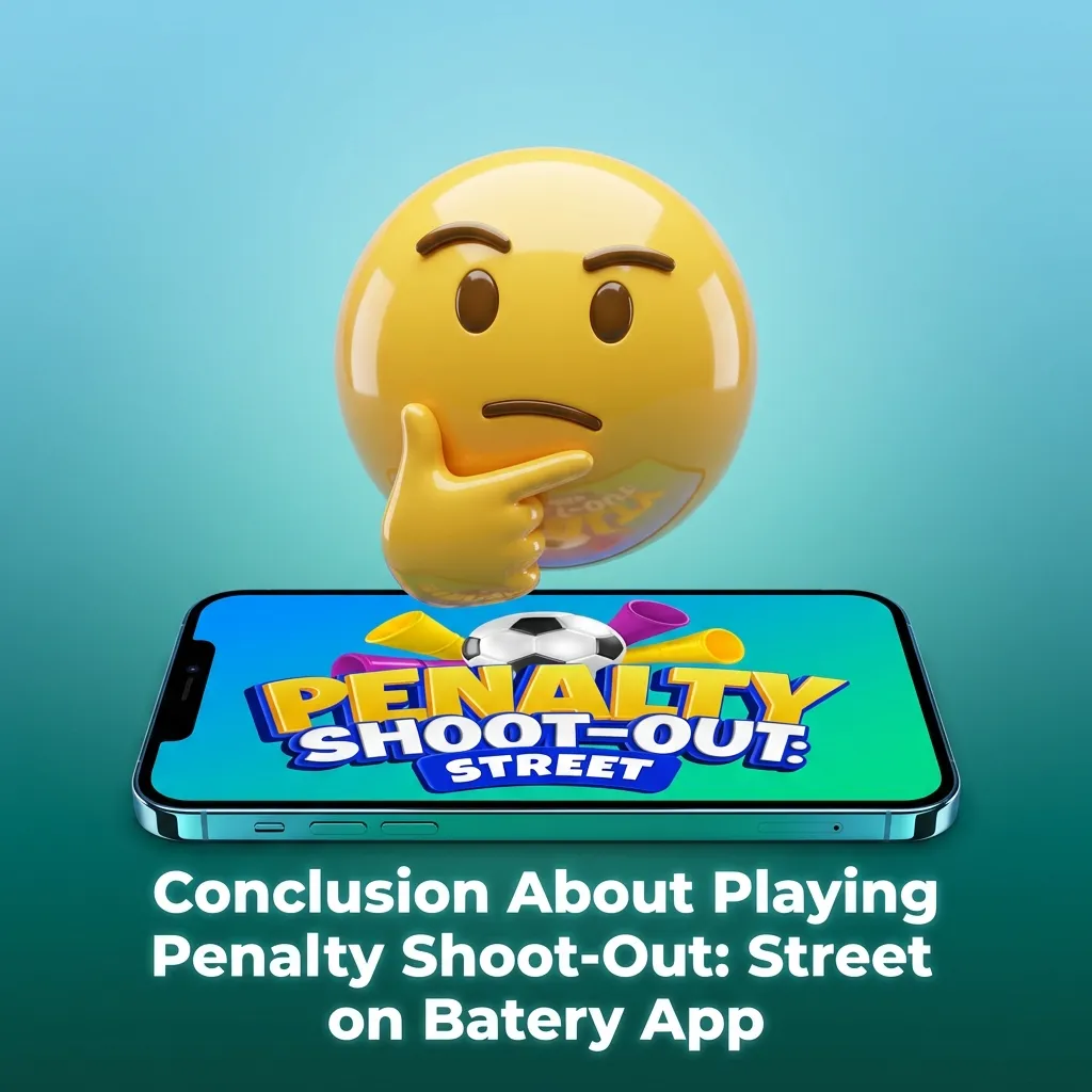Penalty Shoot-Out: Street mobile game interface on Batery app showing gameplay and payment options for Indian players