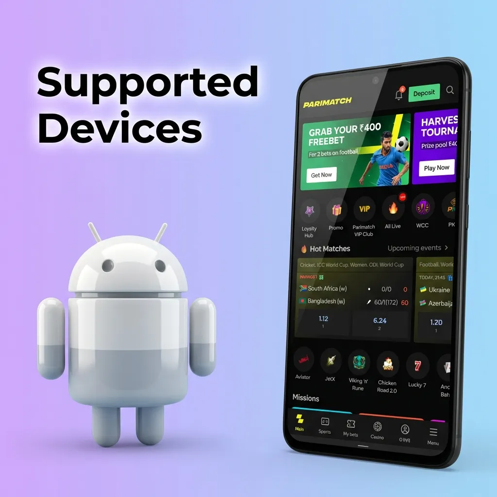 List of Apple devices compatible with Parimatch app including iPhone SE, iPhone 12-15, iPad Air, iPad Pro, and iPad Mini