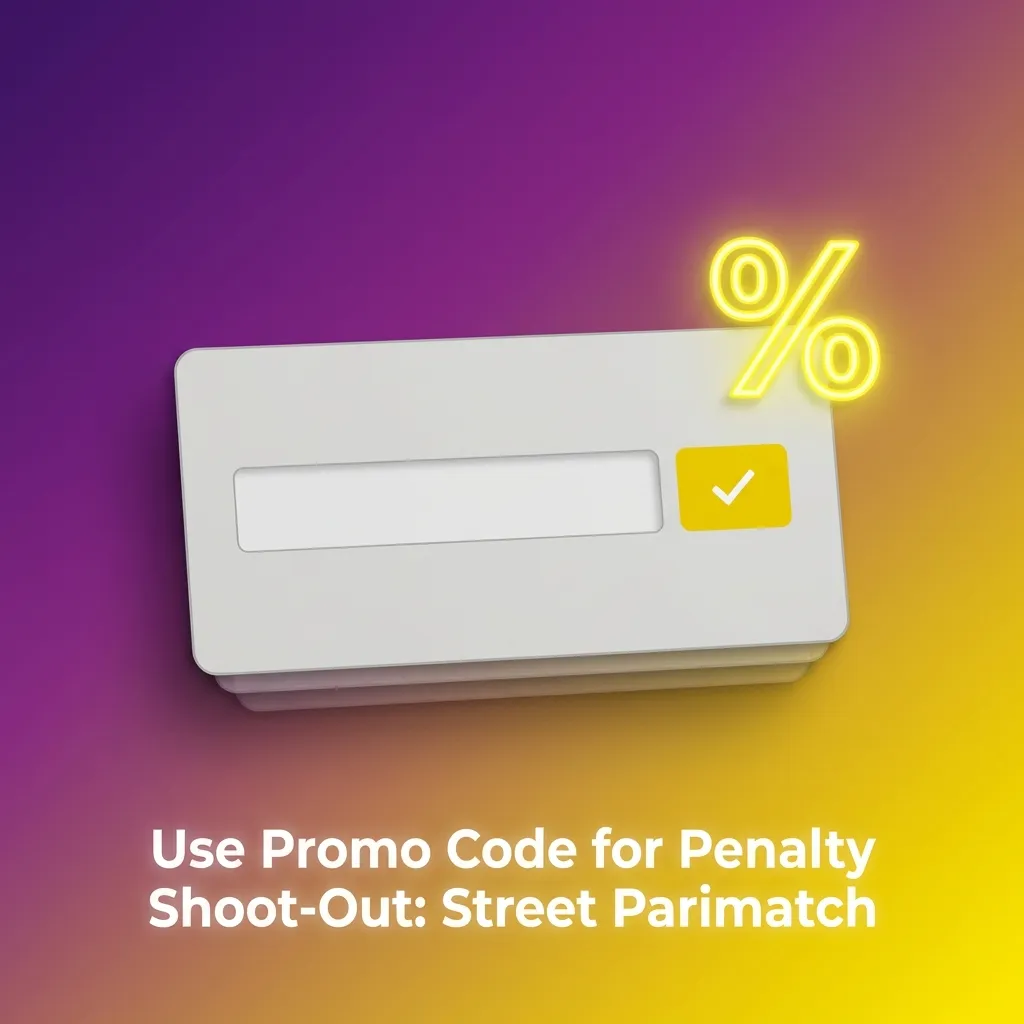 Players entering promo code STREET150 to unlock bonuses for Penalty Shoot-Out: Street game on Parimatch platform